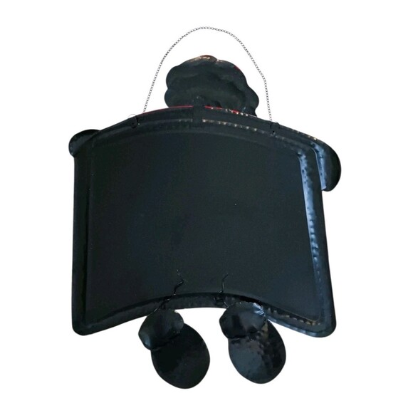 Kirkland's Funny Tin Santa Sign Four Stages Of Life Wall Hanging 17" X 13" + Box - Picture 3 of 5